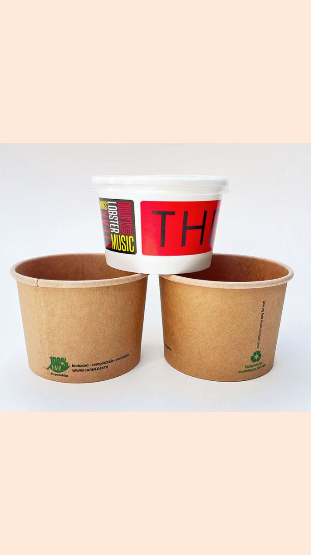 Gobelet et bol à soupe Corncomp