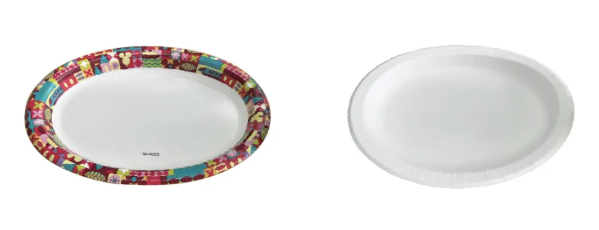 Assiettes en papier Corncomp