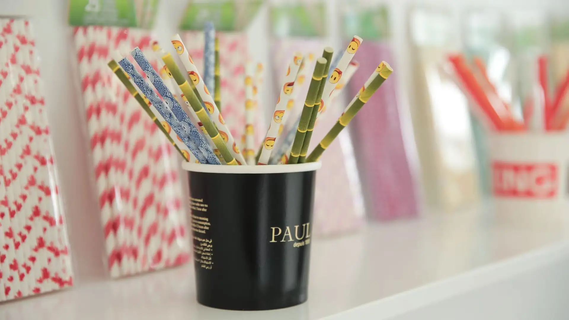 Pailles en papier Corncomp